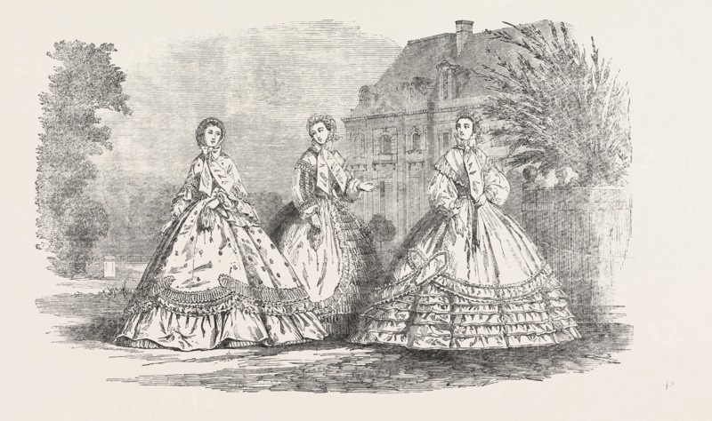 PARIS FASHIONS FOR JULY, 1861