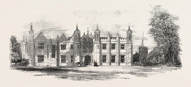 HENGRAVE HALL, SUFFOLK, THE SEAT OF SIR THOMAS R. GAGE, BART.