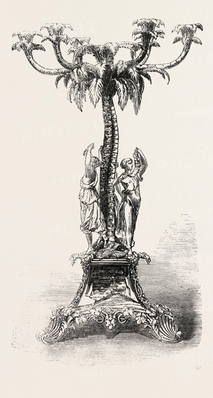 TESTIMONIAL FOR PRESENTATION TO THE LATE BRITISH CONSUL AT LIMA, 1854