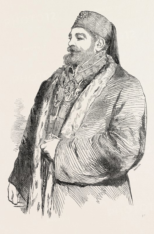 HIS HIGHNESS SAID PACHA, THE NEW VICEROY OF EGYPT, 1854