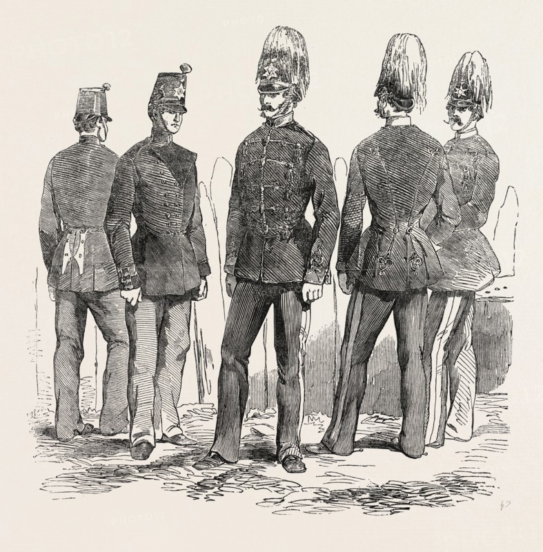 THE NEW UNIFORMS FOR THE LIGHT INFANTRY AND CAVALRY, 1854