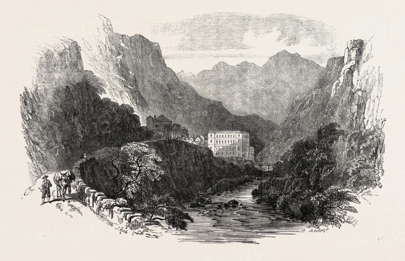 EAUX CHAUDES, PYRENEES, 1854