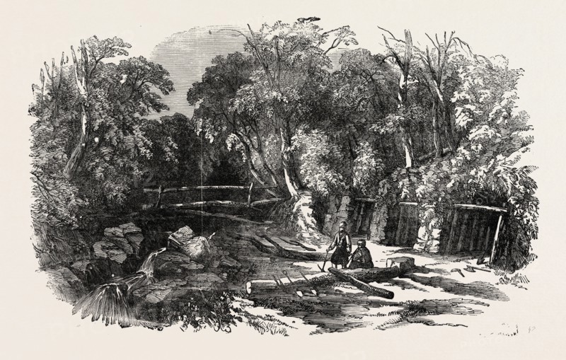 ENTRANCE TO THE COALMINE OF HERACLEA, ON THE BLACK SEA