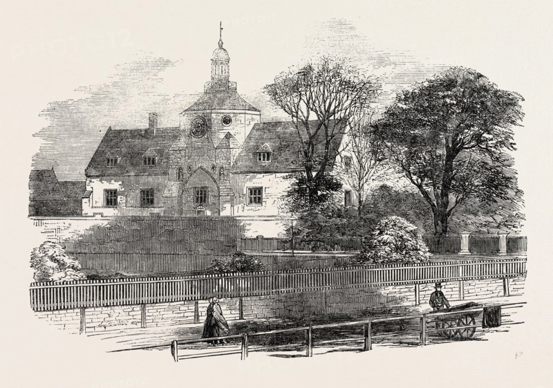 THE UNION WORKHOUSE, AT KING'S LYNN, 1854