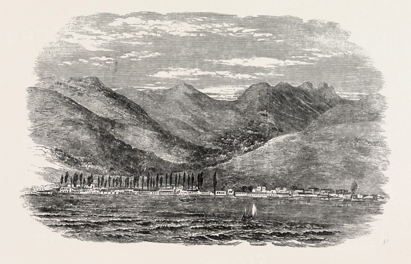 GHELENDJIK BAY, COAST OF CIRCASSIA, 1854