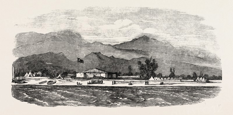 CAMP OF TCHOUROUK-SOU, ON THE BLACK SEA, 1854