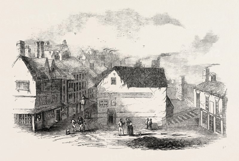 VIEW IN GATESHEAD, 1854