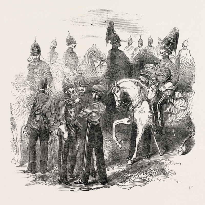 NEW CAVALRY CORPS: THE MOUNTED STAFF, 1854
