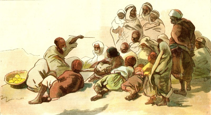 Street in Conjuror, Algiers, 1885