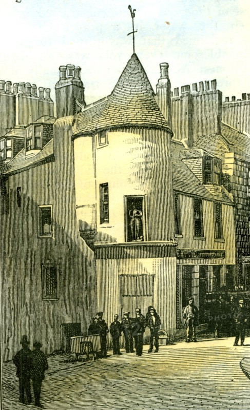Aberdeen, Wallace's Nook, Nether Kirkgate, 1885, UK