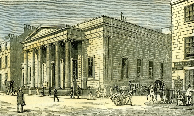 Aberdeen, Music Hall Buildings, 1885, UK