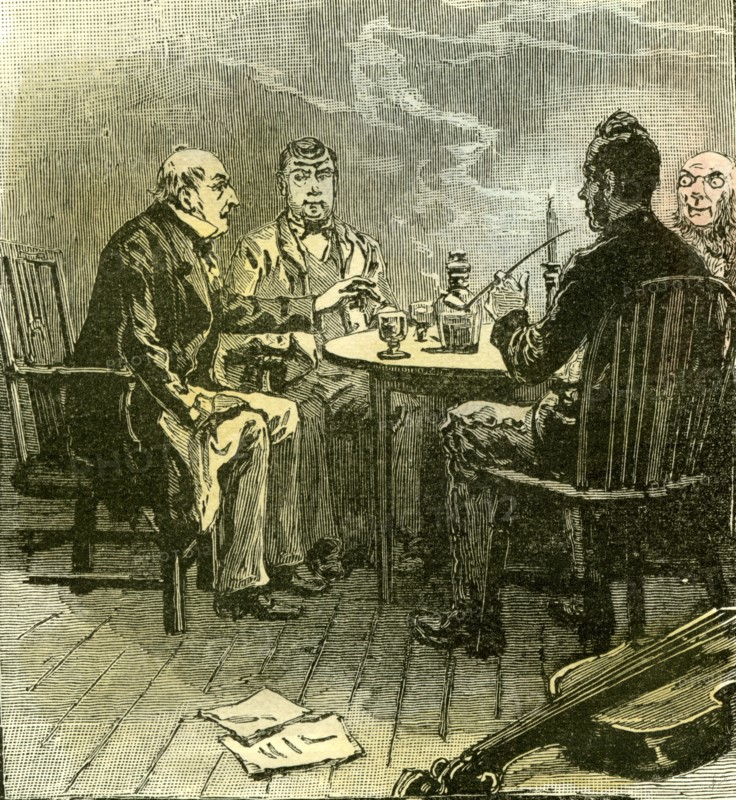 The plot in the bar-parlour, 1892