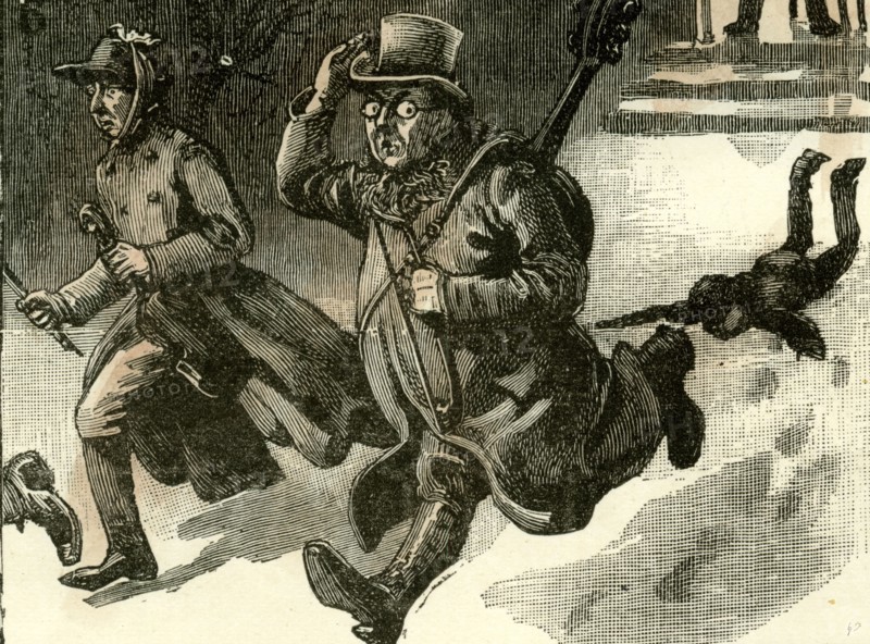 Returning from the manor house, 1892