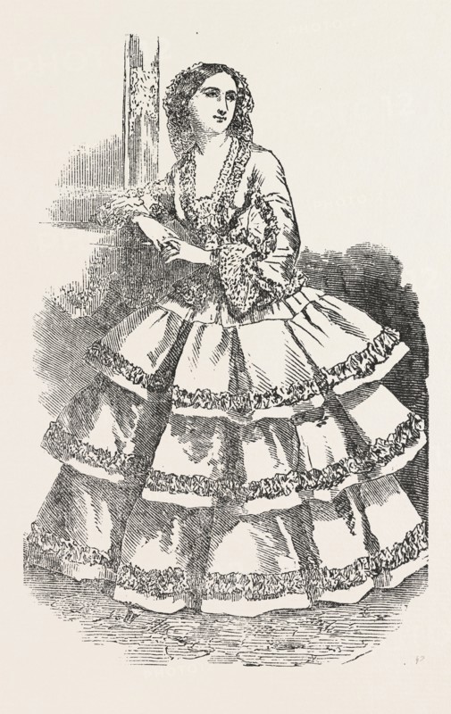 PARIS FASHIONS FOR NOVEMBER, 1854