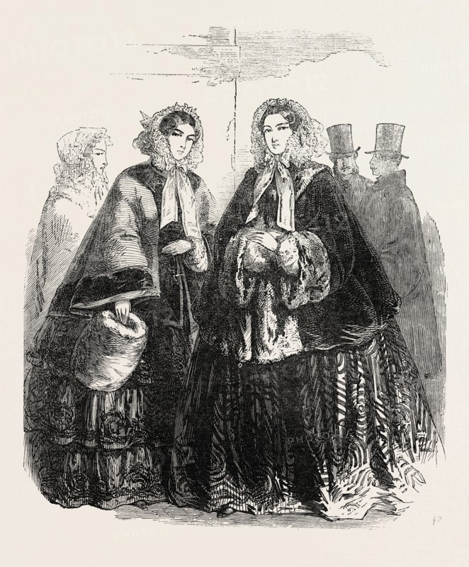 PARIS FASHIONS FOR DECEMBER, 1854