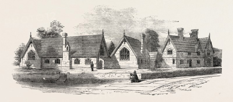 REIGATE NEW NATIONAL SCHOOLS, UK, 1854