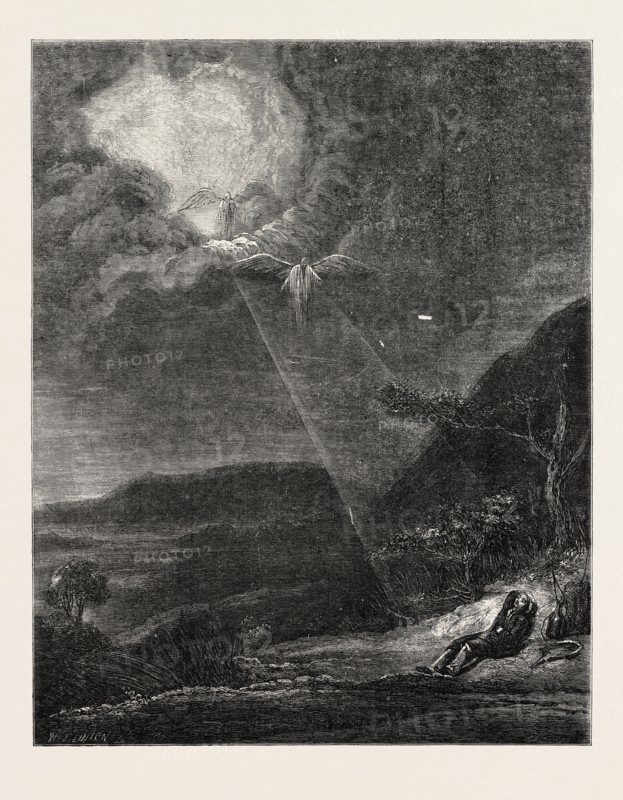 JACOB'S DREAM, BY REMBRANDT