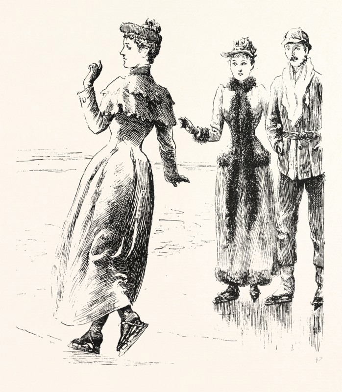 SKATING: A LESSON IN FIGURE CUTTING