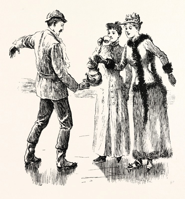 SKATING: POURING OUT COFFEE UNDER DIFFICULTIES