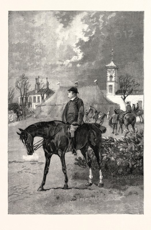NEWMARKET AND ITS SURROUNDINGS: THE SQUIRE (MR. ABINGTON) AT BEDFORD LODGE