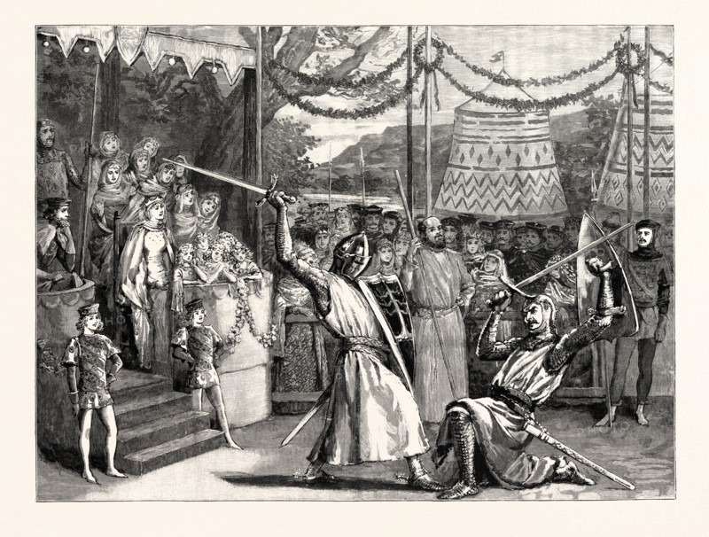 THE NEW OPERA IVANHOE AT THE ROYAL ENGLISH OPERA HOUSE: THE TOURNAMENT AT ASHBY-DE-LA-ZOUCH