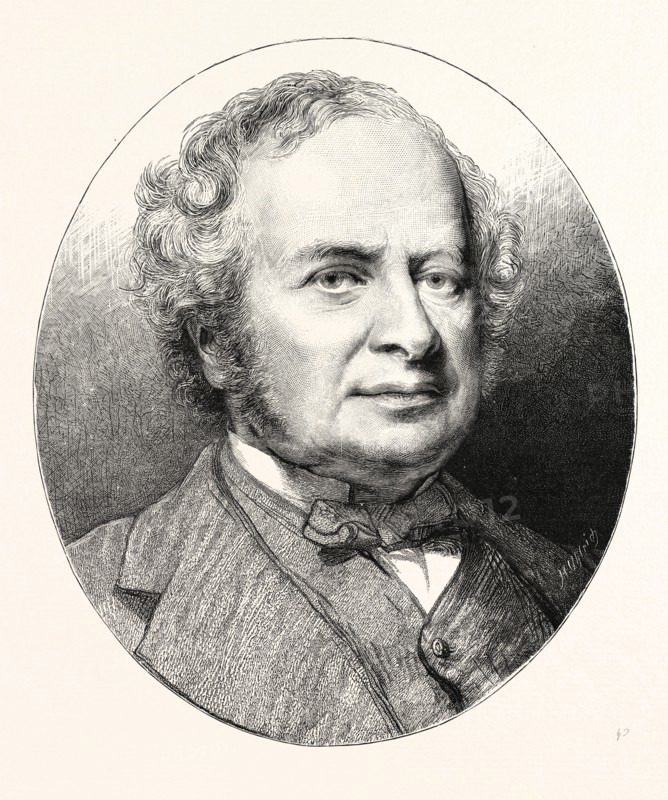 SIR GRANVILLE GEORGE LEVESON-GOWER. EARL GRANVILLE, K.G.