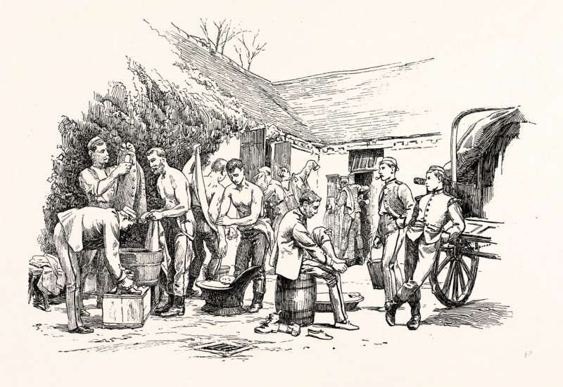 THE TRAINING OF A VOLUNTEER: A WASH AND BRUSH UP