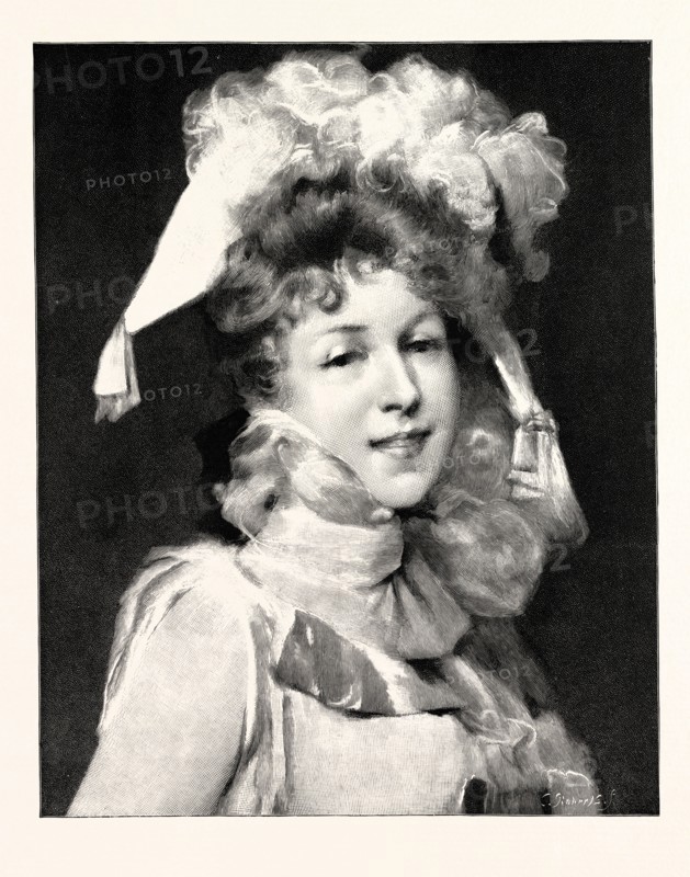 PIERRETTE INCROYABLE FROM THE PASTEL BY MISS ETHEL WRIGHT