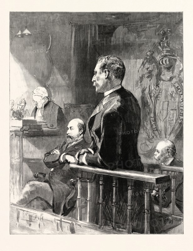THE BACCARAT CASE: SIR W. GORDON-CUMMING IN THE WITNESS BOX