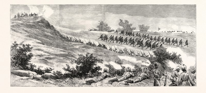 ENGLAND'S LITTLE WARS: THE MIRANZAI EXPEDITION UNDER SIR W. LOCKHART, BART.: THE FLANK ATTACK BY THE RIFLES, THE GURKHAS, AND THE 29TH PUNJAUB INFANTRY