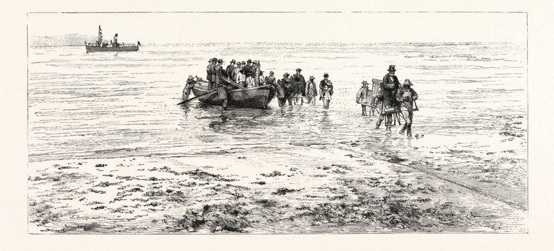 ARRIVAL OF SIR HENRY AND LADY LOCH FROM THE MAINLAND