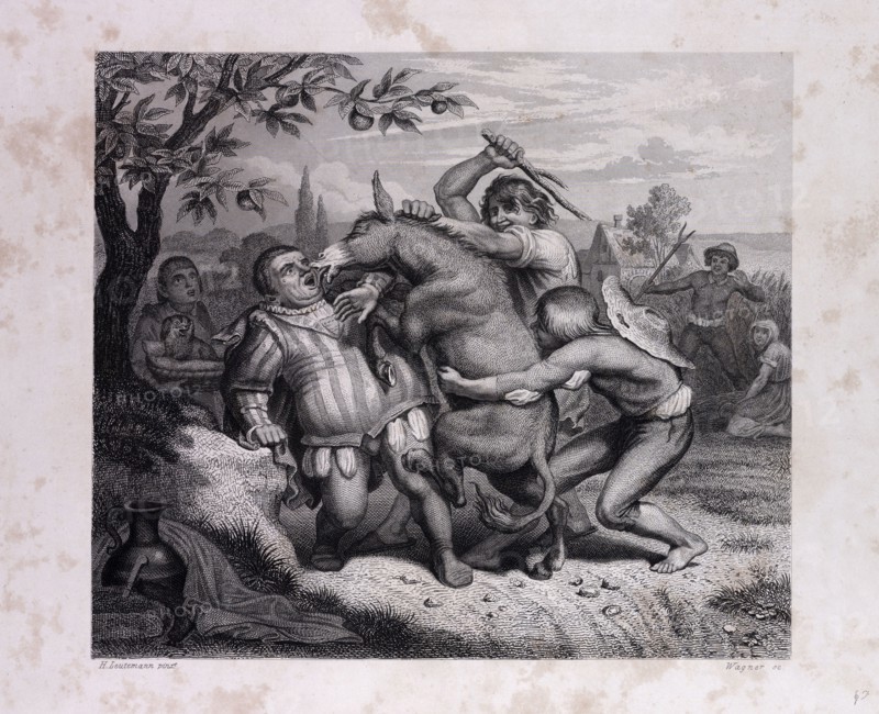 The Man and the Donkey