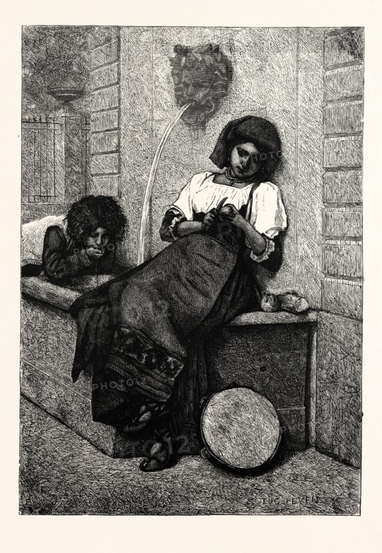 THE NOON-DAY REPAST, ITALY