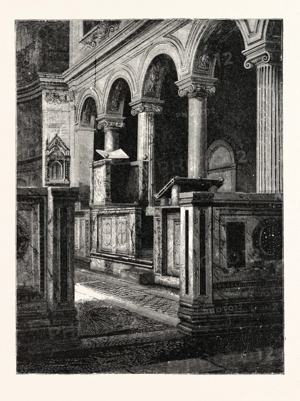 CHURCH OF ST. CLEMENTE. Rome, Italy