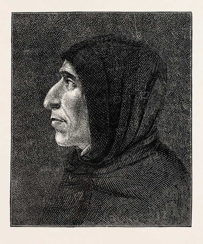 SAVONAROLA, AFTER THE PORTRAIT IN SAN MARCO.