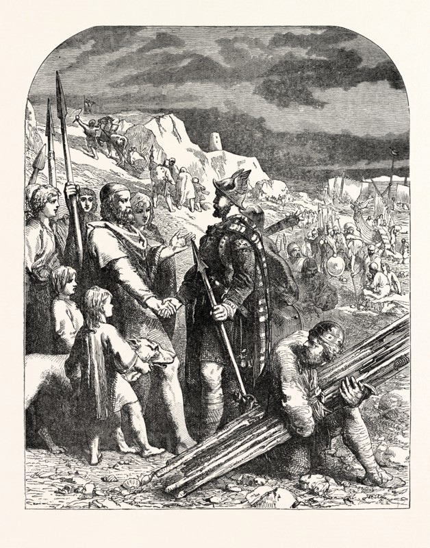 TREATY OF HENGIST AND HORSA WITH VORTIGERN