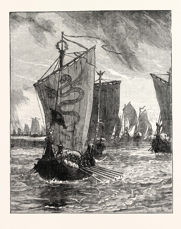 ANLAFF ENTERING THE HUMBER