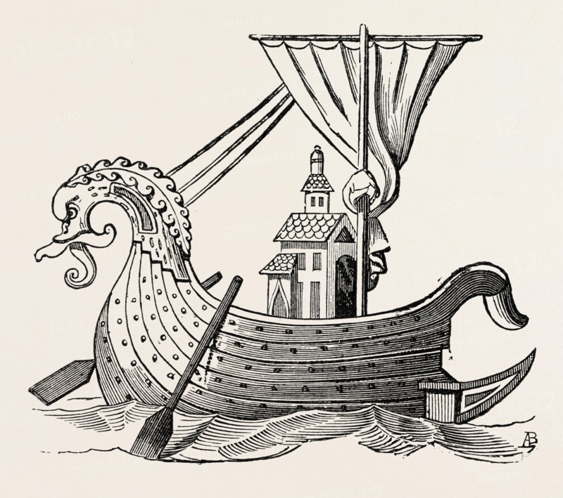 NORMAN VESSEL OF THE TWELFTH CENTURY.