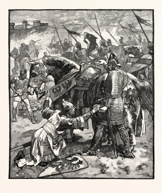 ROBERT ASKING HIS FATHER'S PARDON