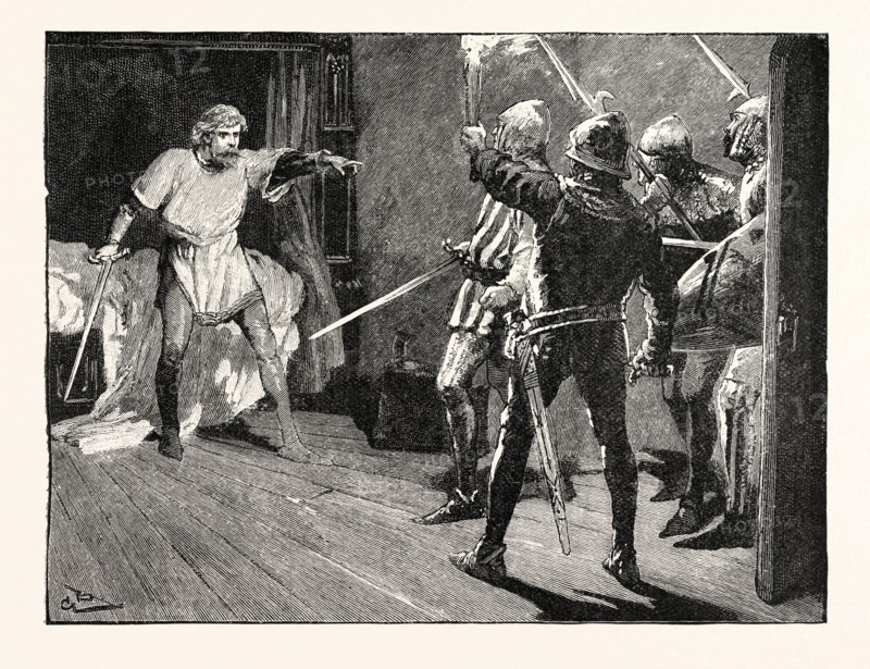 RICHARD ASSAILED BY THE AUSTRIAN SOLDIERS