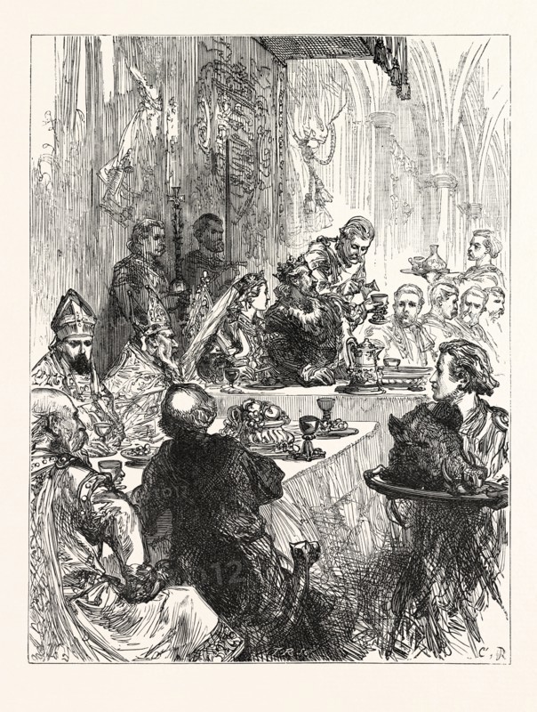 BANQUET AT THE MARRIAGE OF HENRY AND ELEANOR OF PROVENCE