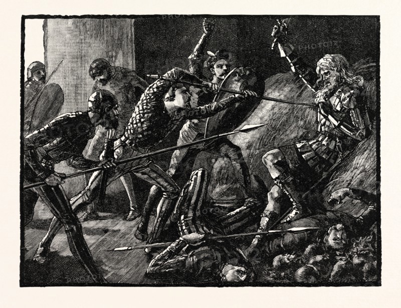 LLEWELYN'S LAST FIGHT