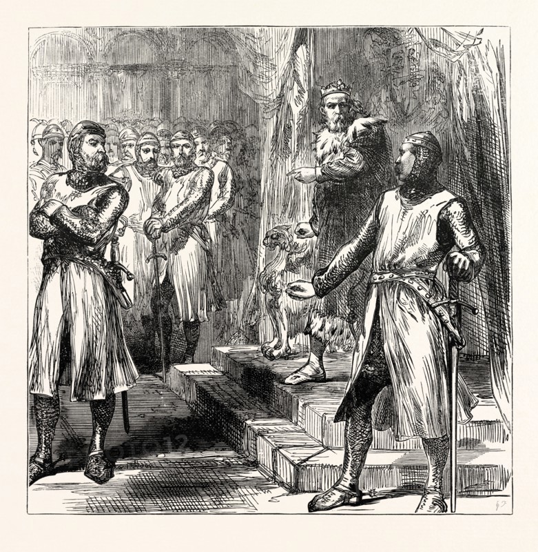 THE BARONS' REVOLT AGAINST THE KING
