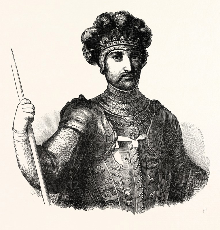 EDWARD THE BLACK PRINCE.