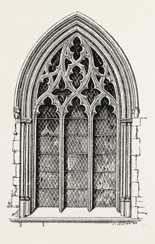 WINDOW FROM ST. MARY'S, BEVERLEY
