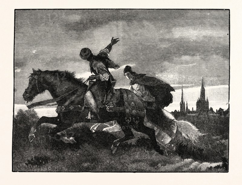 ESCAPE OF JACQUELINE FROM GHENT