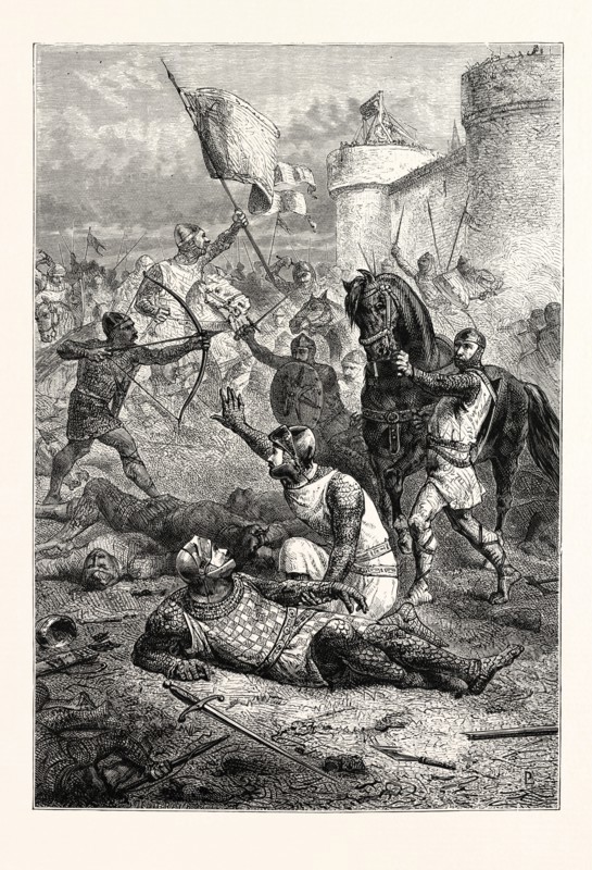 WILLIAM I. UNHORSED BY HIS SON ROBERT.
