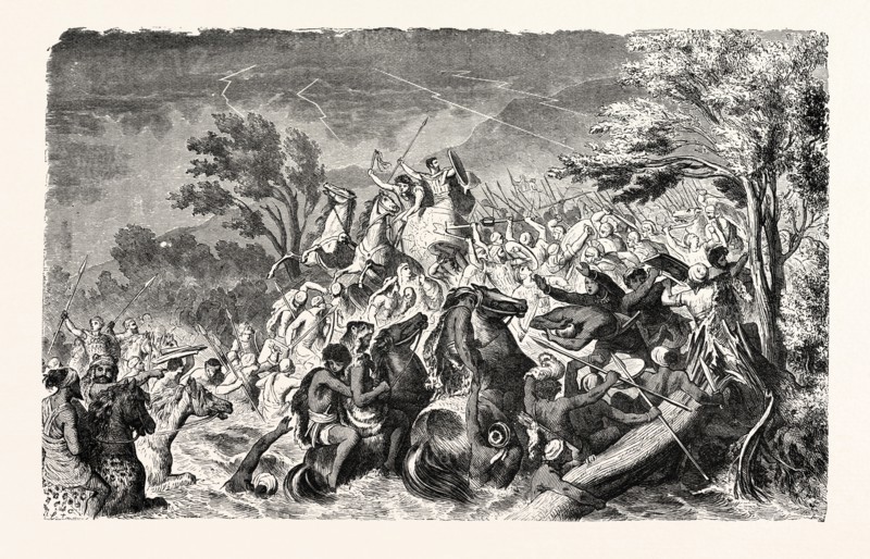 "SUCH AS WENT FORTH TO BATTLE, EXPERT IN WAR." Chron. xii. 36.
