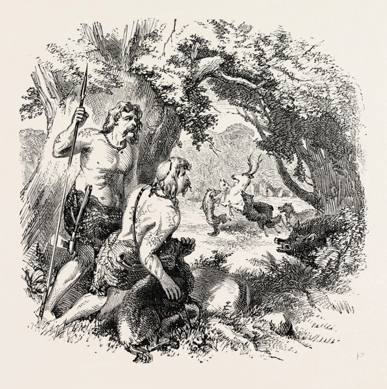 ABORIGINAL INHABITANTS OF BRITAIN.