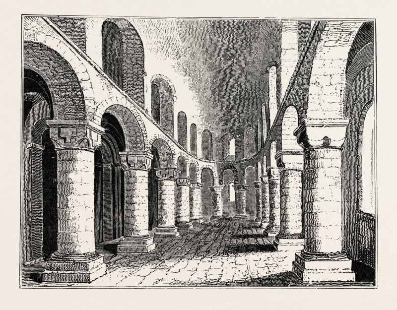 NORMAN CHAPEL IN THE WHITE TOWER, TOWER OF LONDON.